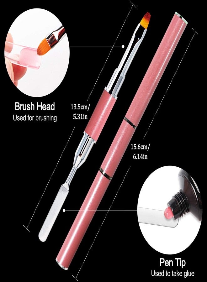 EBANKU 100 T Shape Gel Nail Mold Kit with Dual Acrylic Nail Extension Tools & Accessories - Image 5
